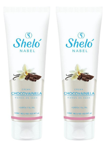 2 Pack Crema Chocovainilla Shelo