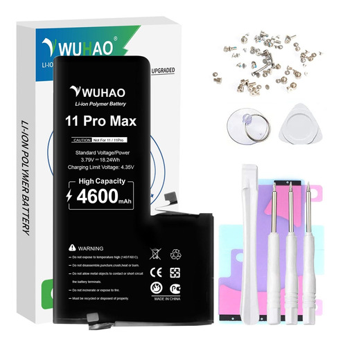 Bateria Para iPhone 11 Pro Max Capacidad Mejorada 4600