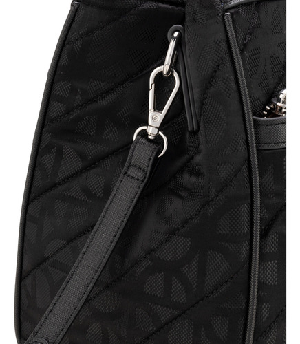 Bolsa Satchel Cloe Eresmi Grande Color Negro