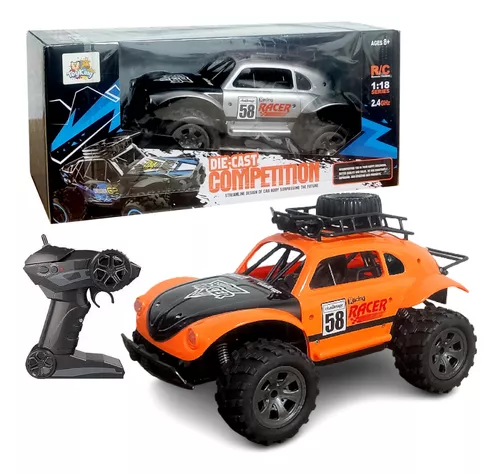 Carro Rally Off Road 4WD Controle Remoto Profissional 1/18