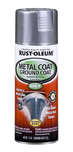 Rust Oleum Metal Coat Acabado Metalico Capa Base 500f
