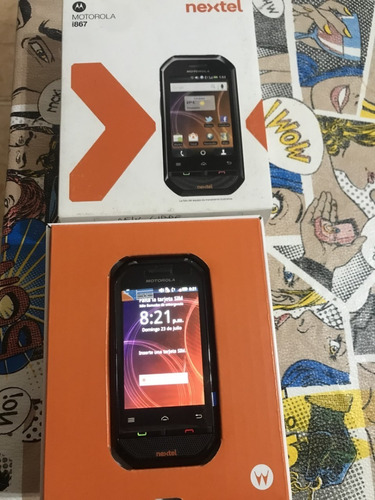 Celular Nextel I867 Mp3 Negro Black Solo Anda Con Radio Iden (Reacondicionado)