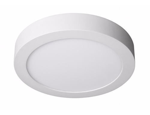 Imagen 1 de 3 de Panel Plafon Led Aplicar 18w Redondo Frio 6000k Macroled