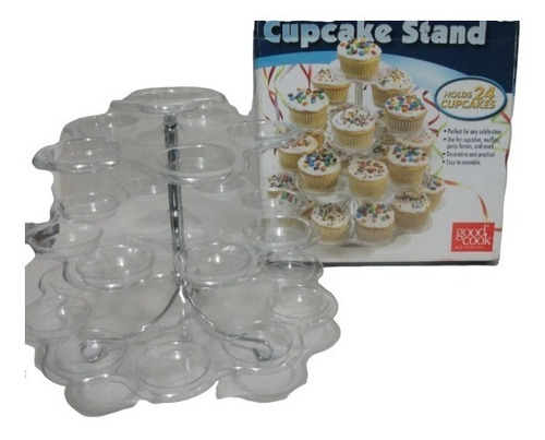 Base  Cupcakes Stand 24 Und Importado 