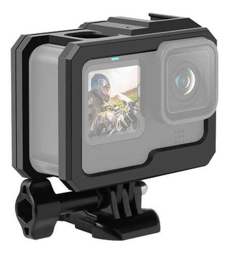Imagen 1 de 6 de Marco Frame Plástico Compatible Gopro Hero 10 9 Black Fce