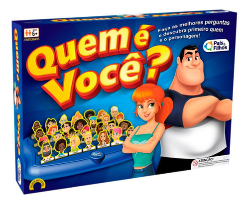 Jogo Quem É Você - Pais E Filhos