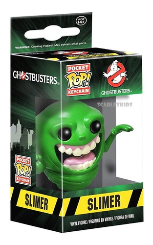 Llavero Funko Ghostbusters Slimer Funko Pocket Scarlet Kids