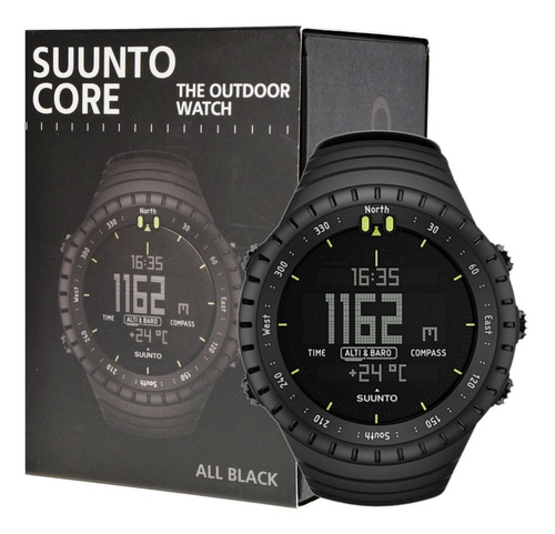 Relógio Suunto Core All Black Military Ss014279010 Promoção