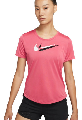 Franela Manga Corta Para Dama Dri-fit Swoosh Run Nike