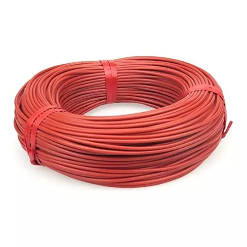 Comprar Cable calefactor y termostato de 50m, calefacción de suelo de fibra  de carbono de 12K, calefacción por infrarrojos lejanos con termostato M6