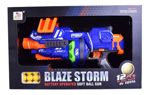 Pistola Lanza Bolitas X12 Blaze Storm 3648
