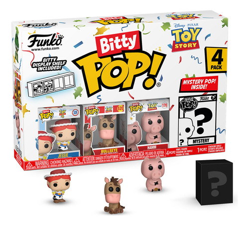Funko Pop Figura 10cm Bitty Pop Toy Story Jessie 4pk
