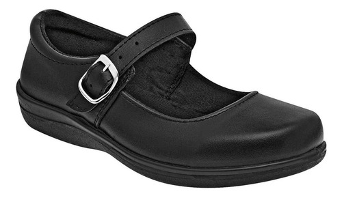 Leds Mujer Zapato Escolar Color Negro. Cod 70010-3