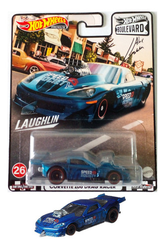 Hot Wheels Premium Boulevard Corvette Z06 Drag Racer