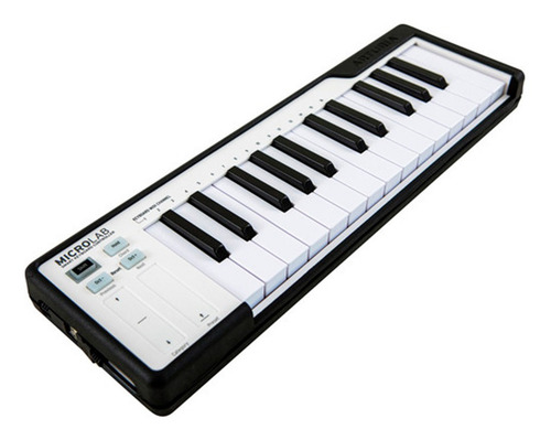 Imagen 3 de 10 de Controlador Arturia Microlab Midi Usb 25 Tecla Negro Cuotas