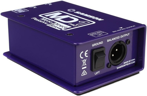 Caja Directa Pasiva Mono Samson Pro S-max Md1 Pro