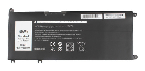 Bateria Compatible Con Dell 33ydh Calidad A