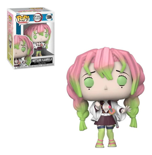 Figura De Accion Mitsuri Kanroji 1306 Funko Fair 2023 Demon Slayer: Kimetsu No Yaiba Funko Pop