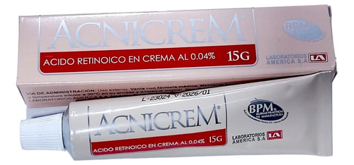 Crema Anti Acné Acnicrem 15g - g a $1100