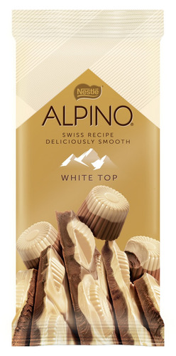 Chocolate White Top Alpino Nestlé  pacote 85 g