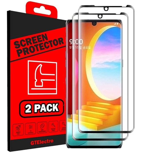 Protector De Pantalla Para LG Velvet Gtelectro Templado X2