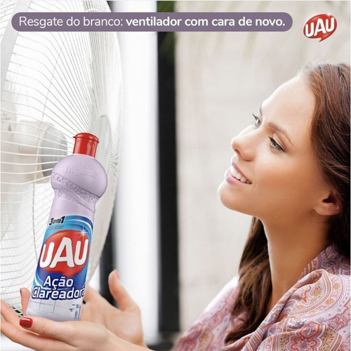 Kit 2 Limpadores Uau Multiuso Ação Clareadora Cozinha 500ml