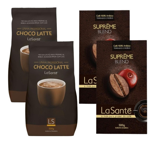 Kit Cappuccino Classic Chocolatte + 1 Kg De Café Supreme