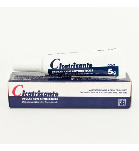 Cicatrizante Ocular Ungüento - Perros Y Gatos