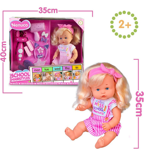 Nenuco - Muñeca Peinaditos Para El Cole