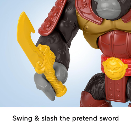 Imaginext Mundo Aventura Figura De Acción Gorila Samurai