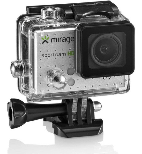 Câmera Sport 4k Usb Mr3001 Mirage Cor Cinza