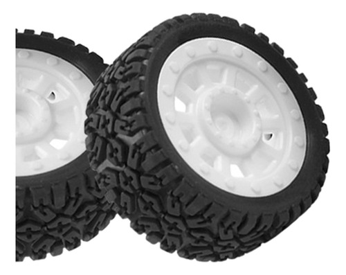 2 X 4 Piezas De Llantas Y Llantas Para Correr Planas Para