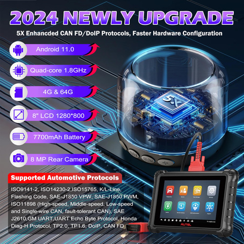 Autel Scanner Autel Mx900 Con Mv108 Obd2 Scanner 2025 8