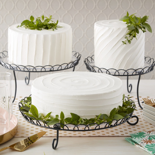 Soporte De 3 Niveles 13'' Para Postres Wilton Con Base En