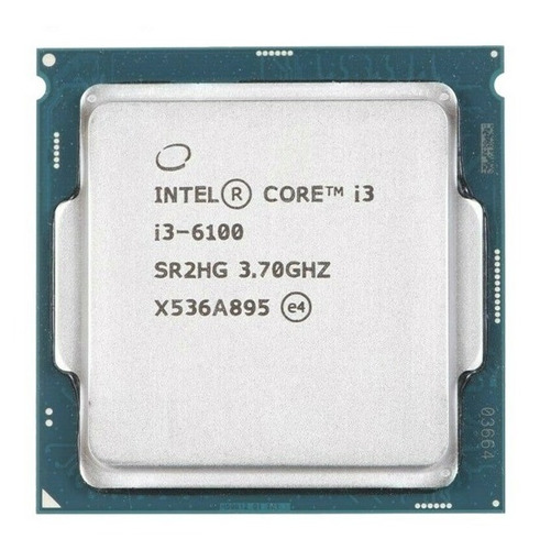Procesador Intel Core I3 6100 3.70ghz 3.70ghz Gamer (Usado)