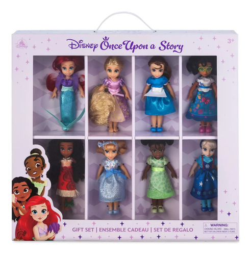 Muñecas Disney Princesas Once Upon A Story Mini Doll Set