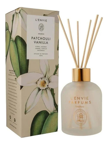 Difusor De Perfume - Patchouli Vanilla- 200ml - Arabesc
