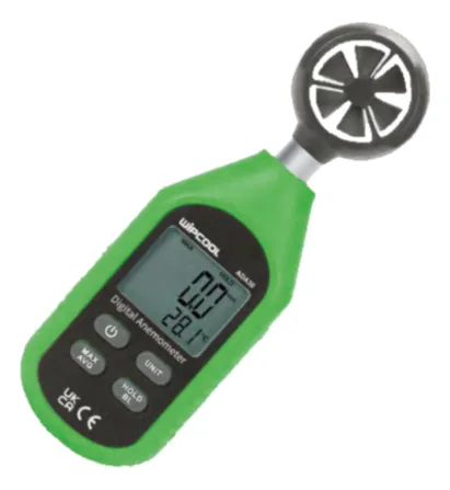 Anemómetro Digital Wipcool Ada30 - Precisión Y Calidad