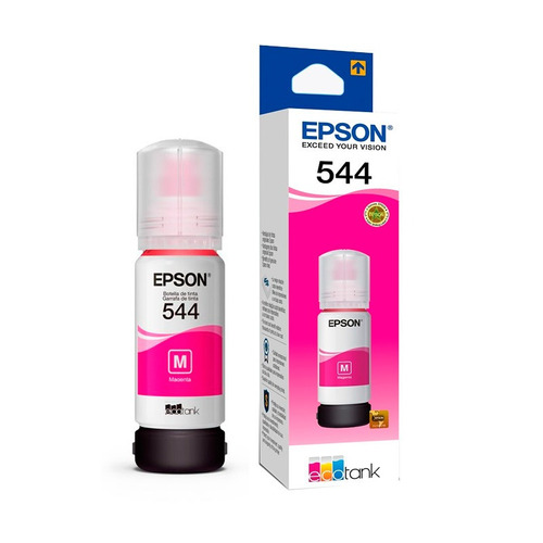 Botella Tinta Epson Original T544320 Magenta P/ L3110 L3150