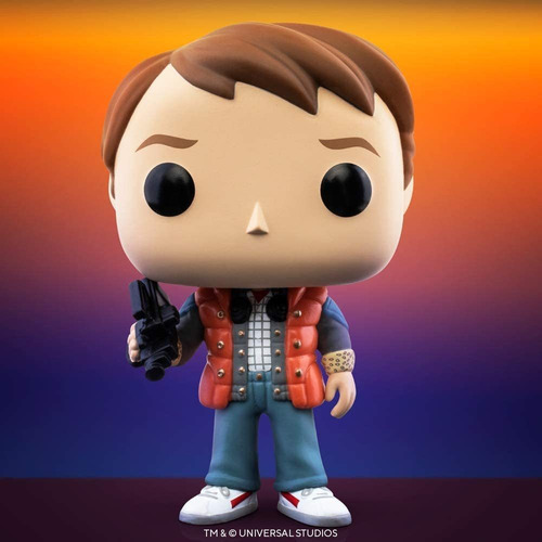 ¡funko Pop! Películas: Regreso Al Futuro - Marty Con Chaleco