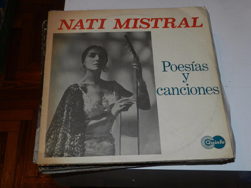 Vinilo 1318 - Nati Mistral - Poesias Y Canciones