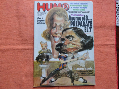 Revista Humor - Nro.246 - 1989 - Ubaldini - Redondos Ricota