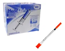 Comprar Jeringuilla Medic Life 1ml 29g X 1\u002F2  X100 Pz  Promoción