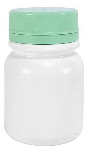 Pote Para Cápsulas 30ml Com Tampa Rosca Lacre (400 Unidades) Sabor Verde Agua