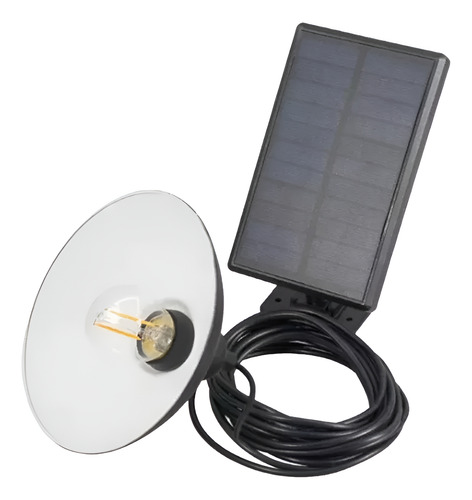 Luminario Solar Colgante Foco Roscable 2 W Lion Tools