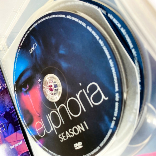 Dvd Euphoria Completo 2019 2020-21 2022 Dublado E Legendado
