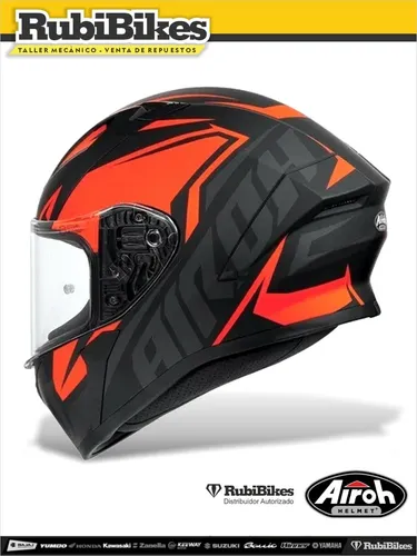 Casco Airoh Valor Impact Orange Cuotas sin inter s