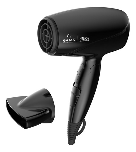 Gama Secador De Pelo Eolic Helios Mango Plegable 220v Color Negro