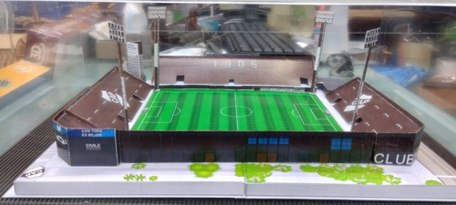 Maqueta Estadio 3d Club Atlético Platense