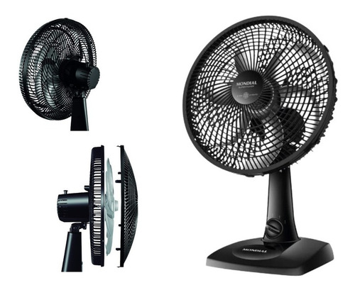 Ventilador De Mesa Mondial 30cm 140w 6 Pás V-81 110v